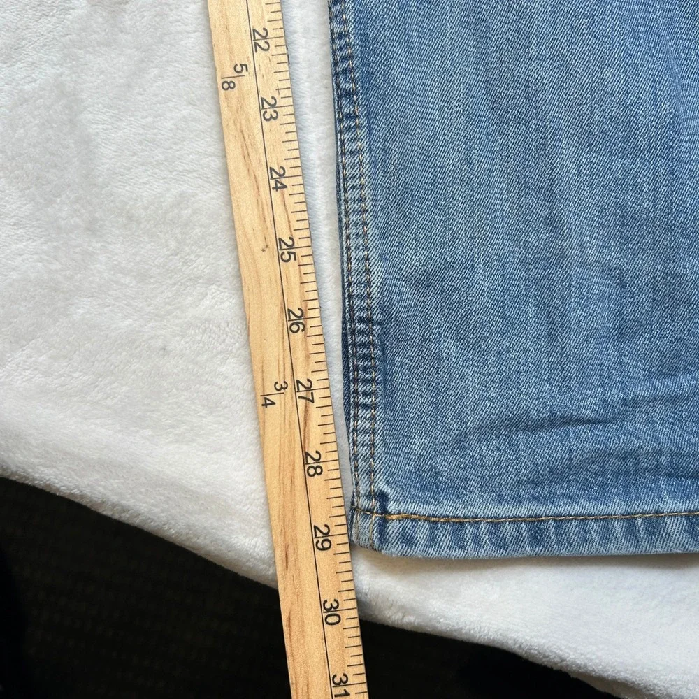 Levi's 505 Jeans Mens 36x30 Blue Light‎ Wash Denim Pants Regular Fit